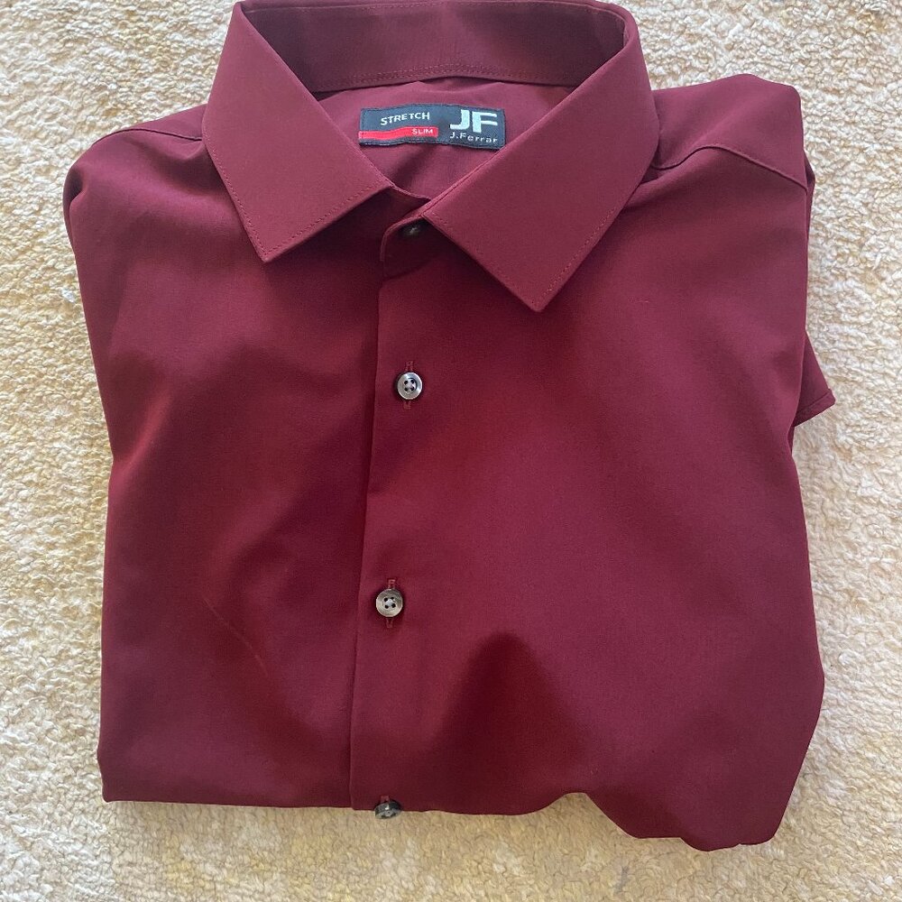 Men's Long Sleeves casual Stretch Shirt.